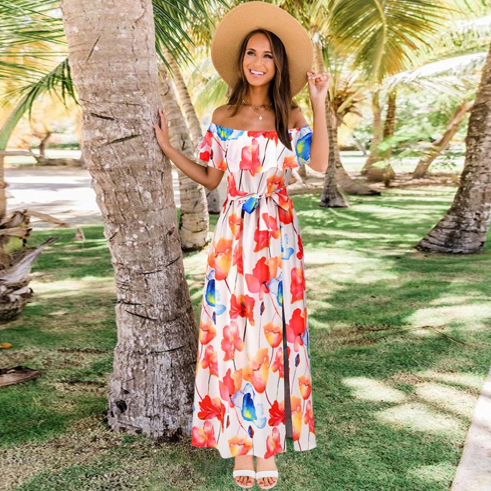 2023 new ladies summer dresses pp